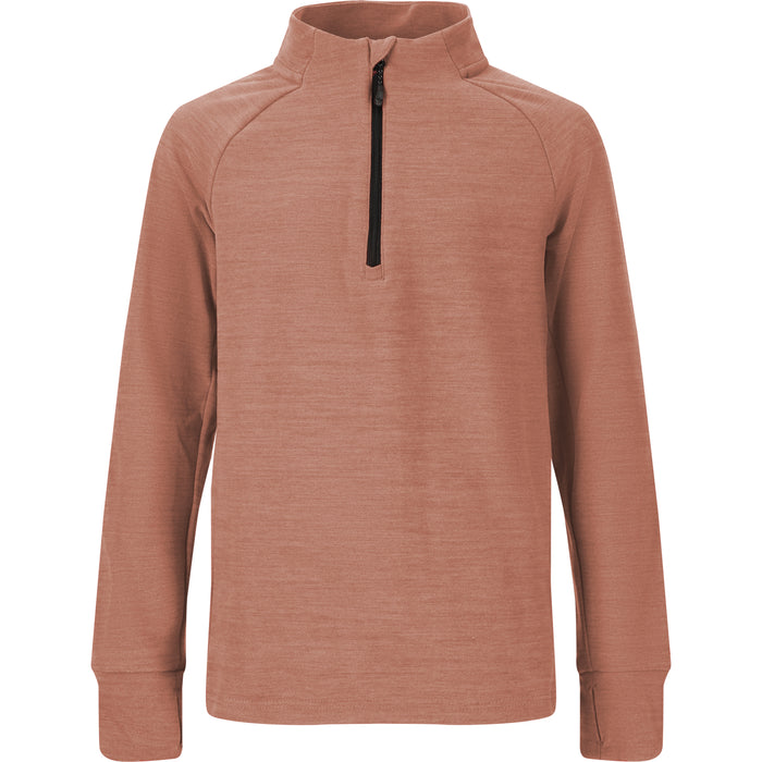 WHISTLER Kajsa Jr. Half Zip Midlayer Midlayer 1109 Burlwood