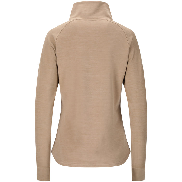WHISTLER Kajsa Jr. Half Zip Midlayer Midlayer 1136 Simply Taupe