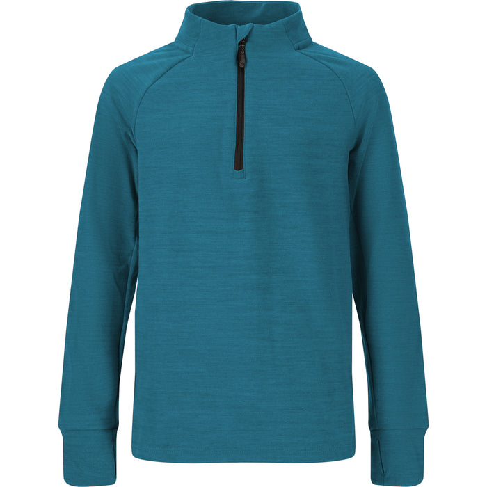 WHISTLER Kajsa Jr. Half Zip Midlayer Midlayer 2275 Storm Blue