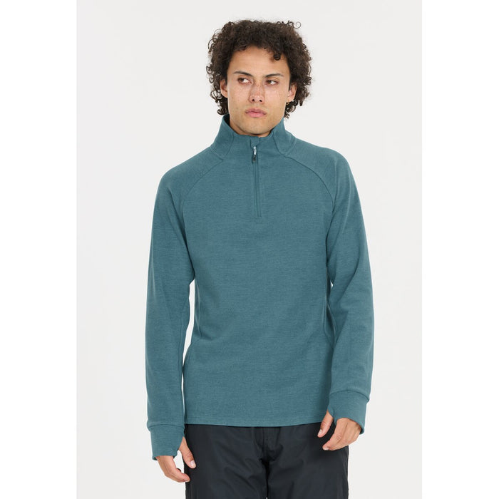WHISTLER Kajsa M Half Zip Midlayer Midlayer 2275 Storm Blue
