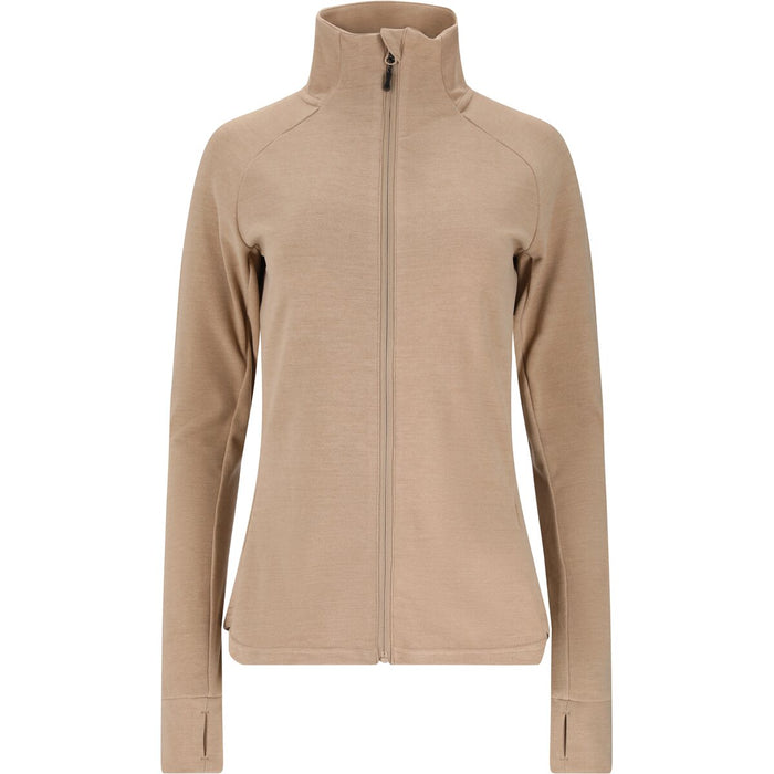 WHISTLER Kajsa W Full Zip Midlayer Midlayer 1136 Simply Taupe