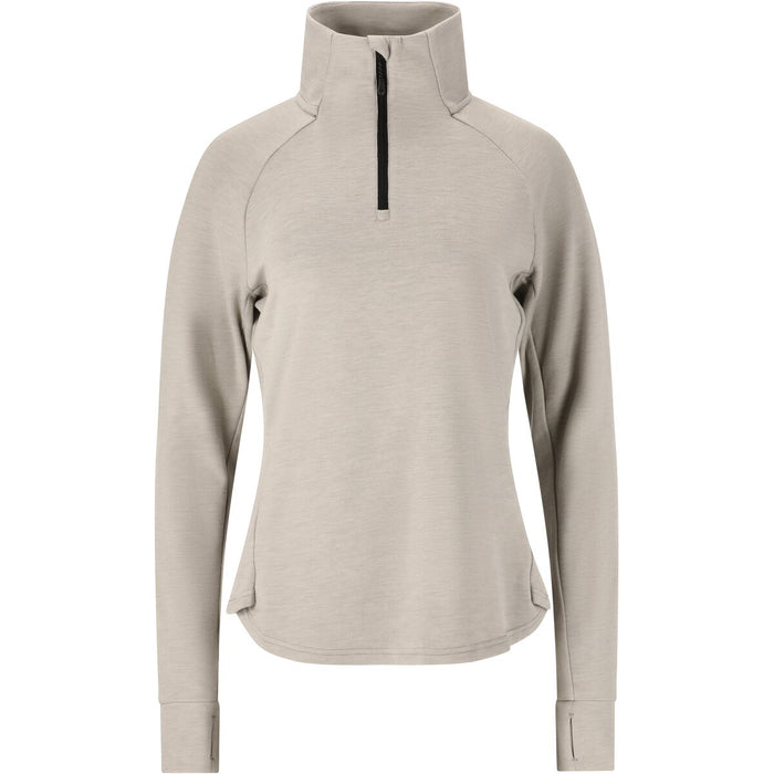 WHISTLER Kajsa W Half Zip Midlayer Midlayer 1005 Light Grey Melange