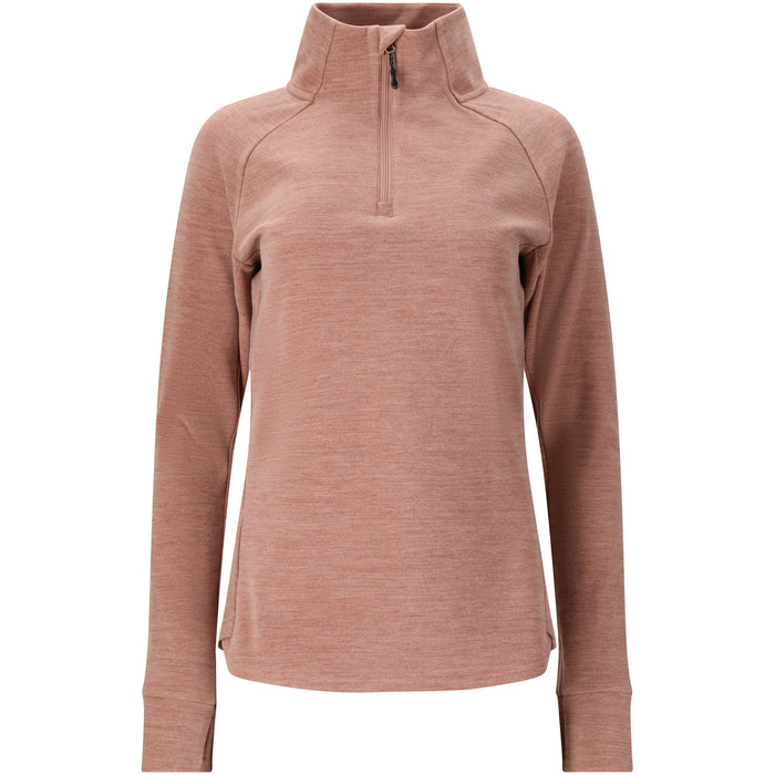 WHISTLER Kajsa W Half Zip Midlayer Midlayer 1109 Burlwood