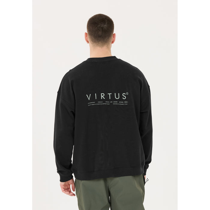 VIRTUS Kallan M Crew Neck Sweatshirt 1001 Black