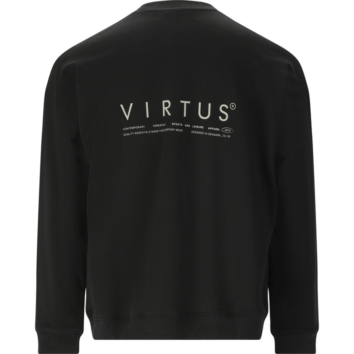 VIRTUS Kallan M Crew Neck Sweatshirt 1001 Black