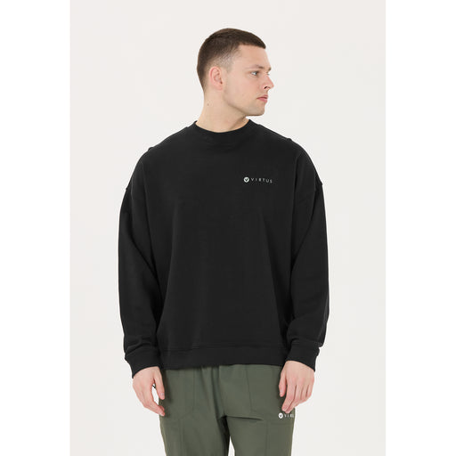 VIRTUS Kallan M Crew Neck Sweatshirt 1001 Black