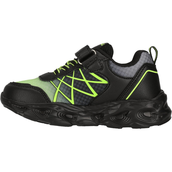 ZIGZAG Kalmi Kids Shoe w/Lights Shoes 1001S Black Solid