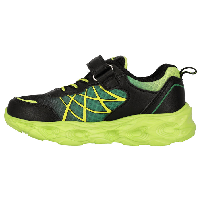 ZIGZAG Kalmi Kids Shoe w/Lights Shoes 3004 Lime Punch