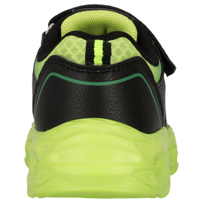 ZIGZAG Kalmi Kids Shoe w/Lights Shoes 3004 Lime Punch