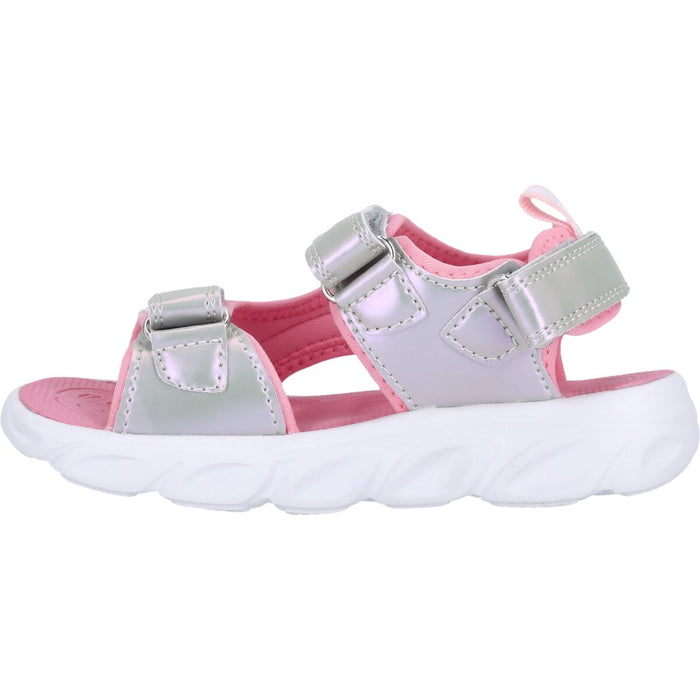 ZIGZAG Kaptasia Kids Sandal W/Lights Sandal 1015 Silver