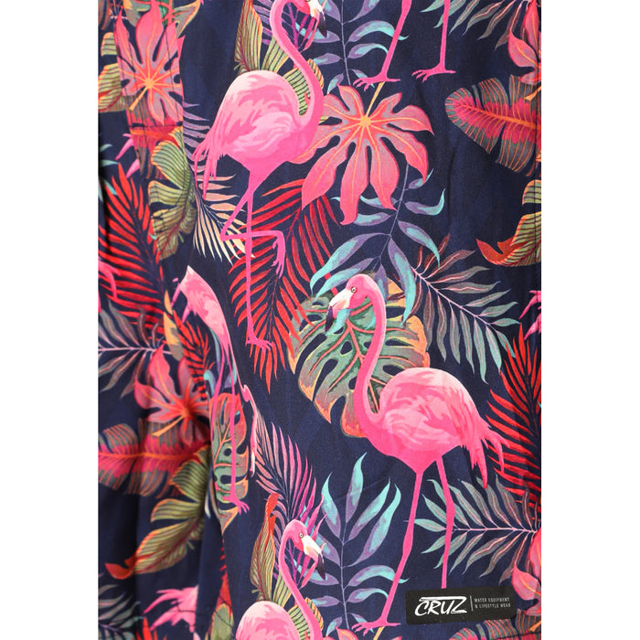 CRUZ Kasper Jr. Mid Thigh Boardshorts Boardshorts Print 3673 Flamingo