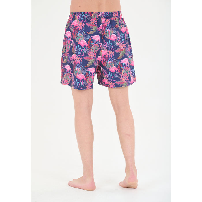 CRUZ Kasper M Mid Thigh Boardshorts Boardshorts Print 3673 Flamingo
