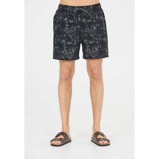 CRUZ Kasper M Mid Thigh Boardshorts Boardshorts Print 3639 Black Tropic Camo.