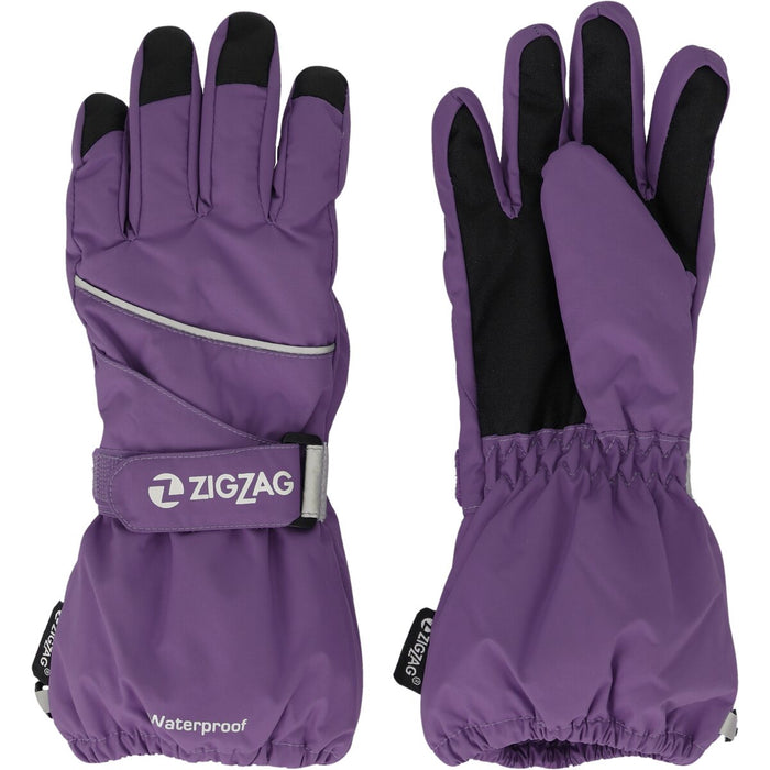 ZIGZAG Kempston Glove w/membrane Gloves 4411 Grape Compote