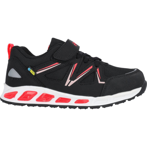 ZIGZAG Kemsite Kids Shoe W/Lights WP Shoes 1001 Black