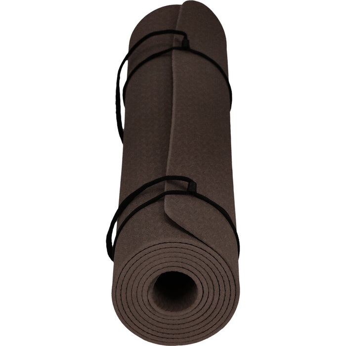 ATHLECIA Kesha Yoga Mat 4mm Fitness equipment 1294 Chocolate Torte