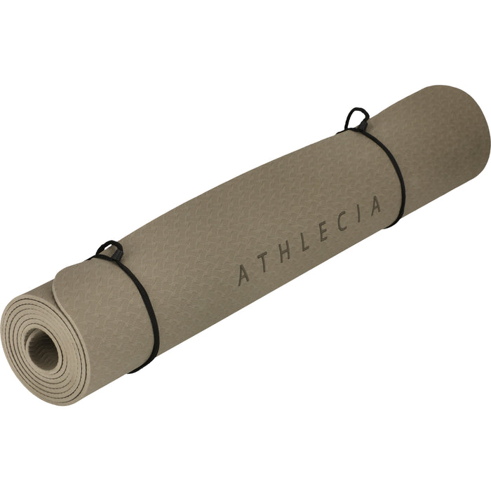 ATHLECIA Kesha Yoga Mat 4mm Fitness equipment 1313 Laurel Oak