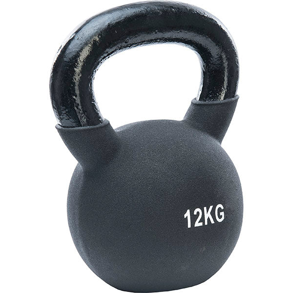 ENDURANCE Kettlebells 12 KG Fitness equipment 1001 Black
