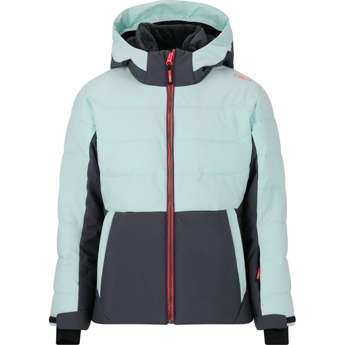 CMP Kid G Jacket Fix Hood Jacket E309 Acqua