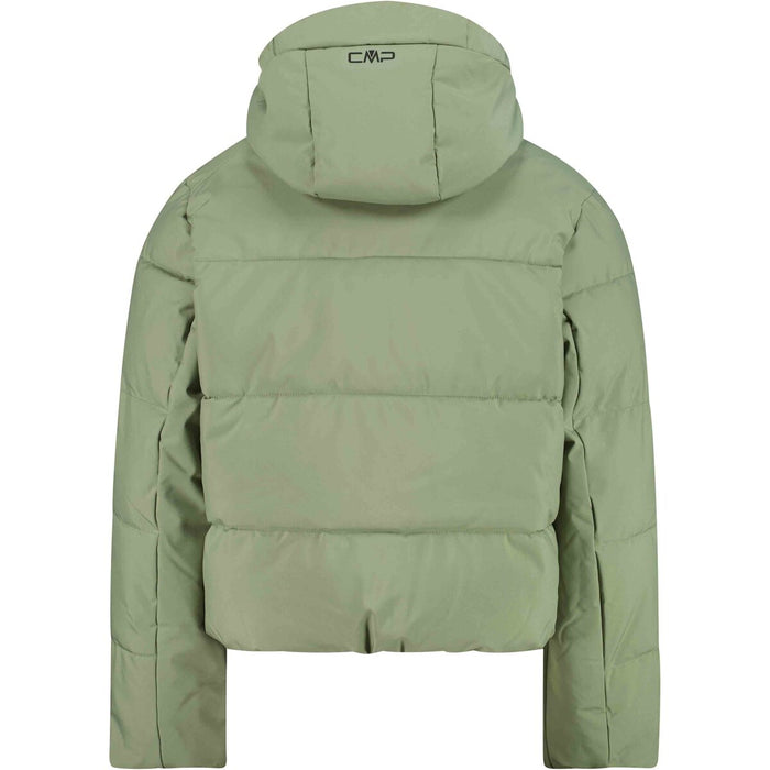 CMP Kid G Jacket Fix Hood Jacket E624 Green Tea