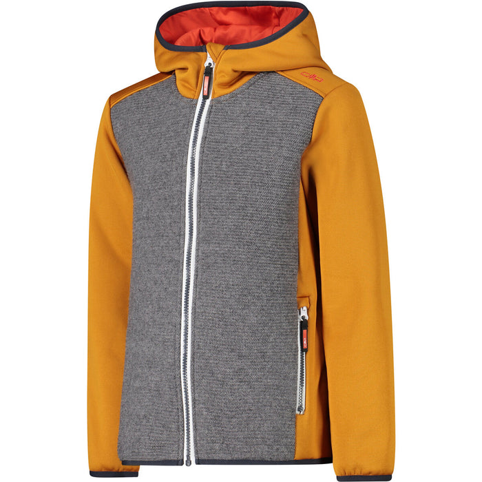 CMP Kid Jacket Fix Hood Jacket C729 Zucca