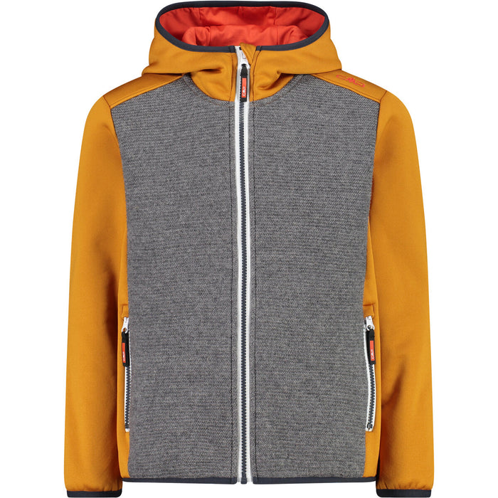 CMP Kid Jacket Fix Hood Jacket C729 Zucca