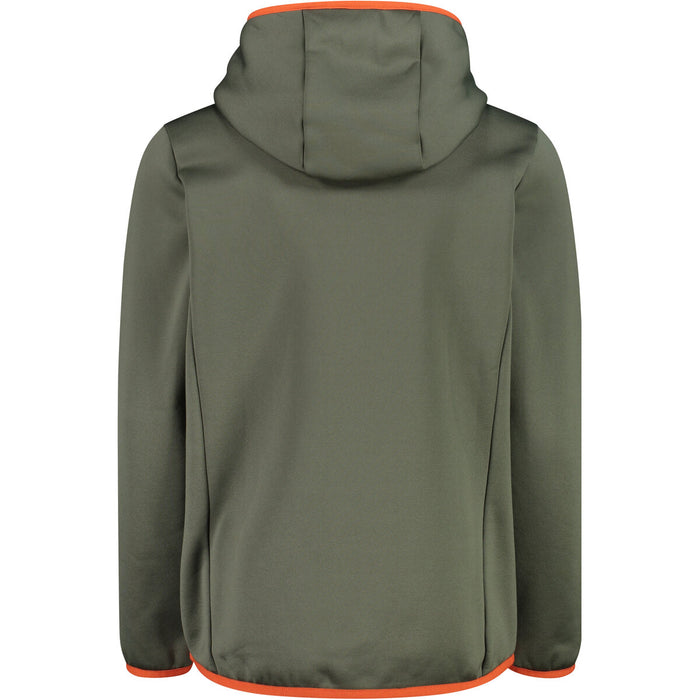 CMP Kid Jacket Fix Hood Jacket F876 Kaki