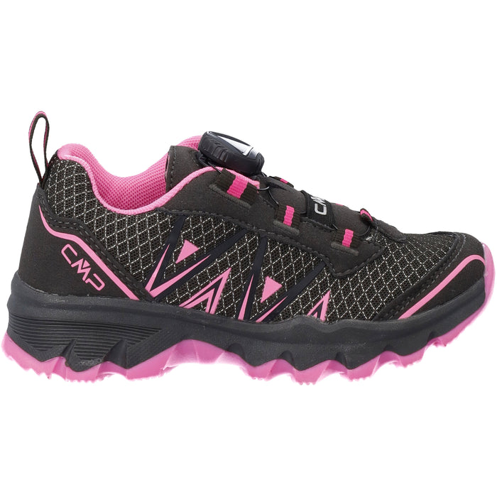 CMP Kids Aksa Fitgo Hiking Shoes Shoes 41UT Piombo-Bubblegum