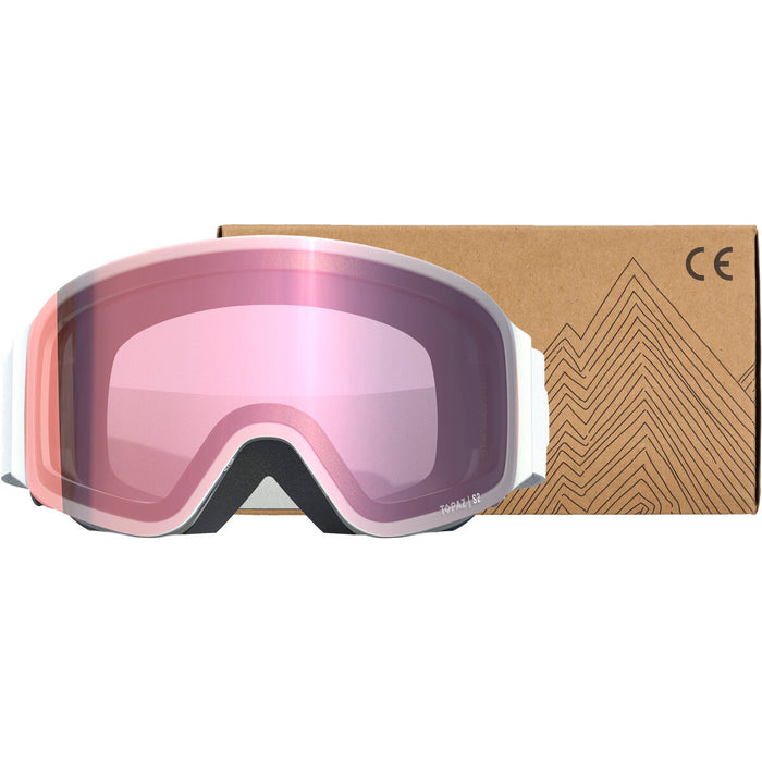 WHISTLER Kiona Topaz II Ski Goggle Ski goggle 1002G White / Grape