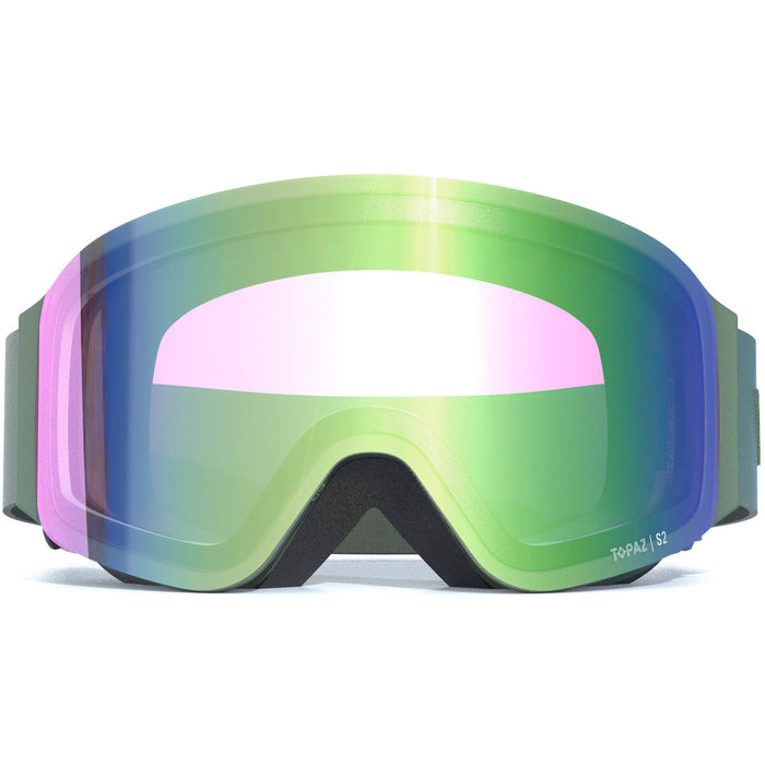WHISTLER Kiona Topaz II Ski Goggle Ski goggle 1071R Black Ink / Rainforest