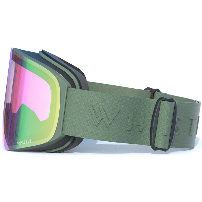 WHISTLER Kiona Topaz II Ski Goggle Ski goggle 1071R Black Ink / Rainforest