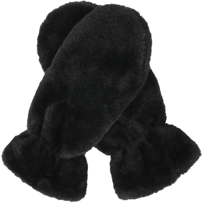WHISTLER Koalar Fake Fur Mittens Gloves 1001 Black