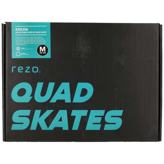 REZO Koloa Adjustable side-by-side skate In-line skates 1001 Black