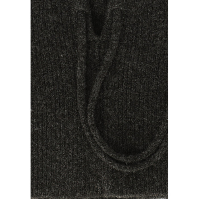 WHISTLER Kooki Knitted Hood Hoods 1011 Dark Grey Melange