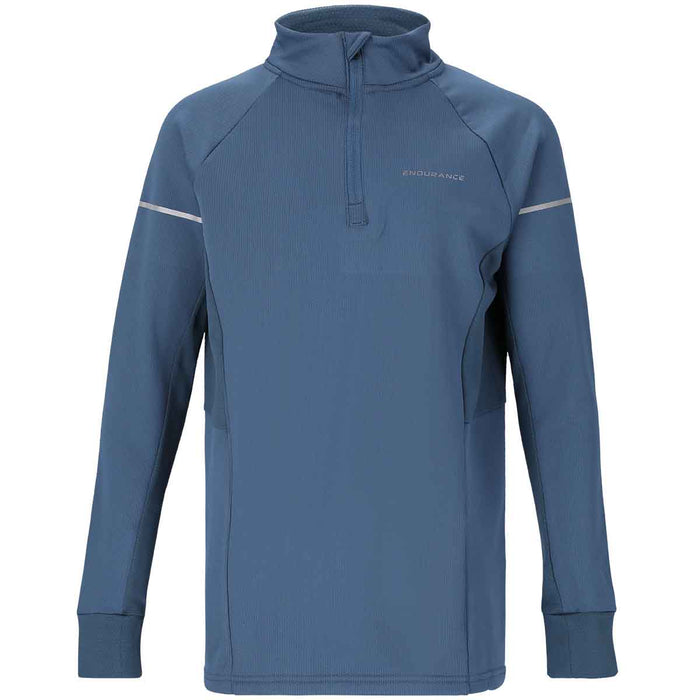 ENDURANCE! Kredly Jr. Active Stretch Midlayer Midlayer 2164 Slate Blue