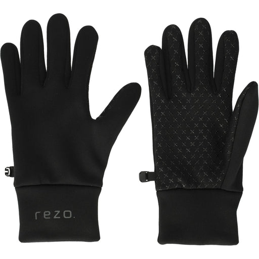 REZO Kriver Fleece Soccer Gloves Football 1001 Black