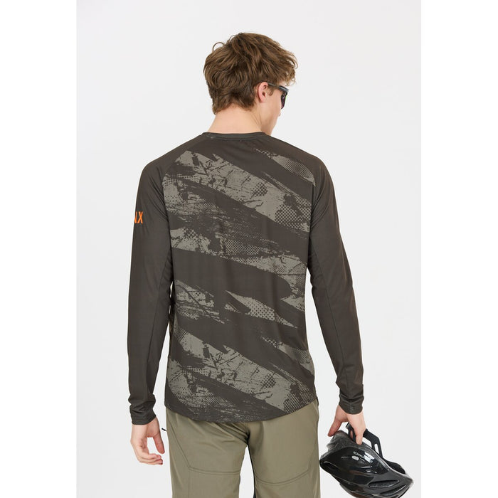 ENDURANCE Kronos M Cycling/MTB LS Shirt Cycling Shirt 1071 Black Ink