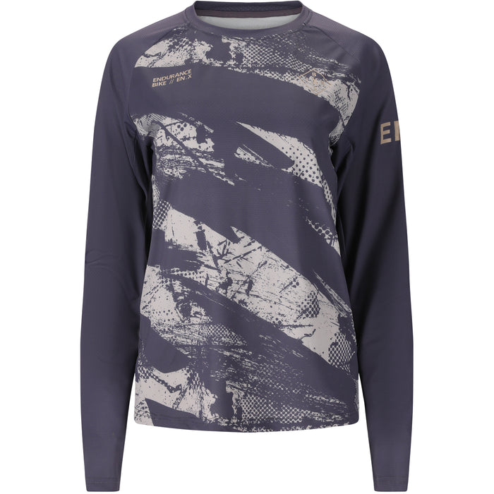 ENDURANCE Kronos W Cycling/MTB LS Shirt Cycling Shirt 4371 Graystone