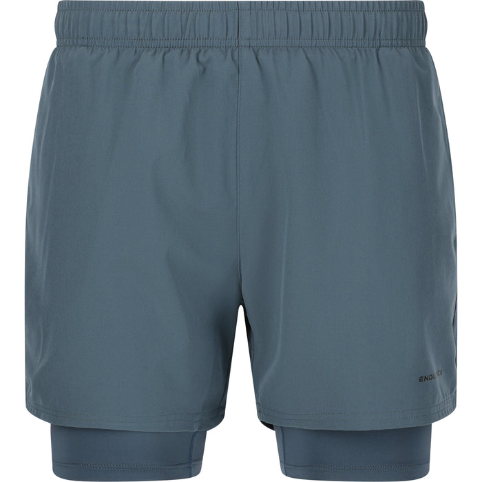 ENDURANCE Kros M 2-in-1 Shorts Shorts 2178 Orion Blue