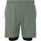 ENDURANCE Kros M 2-in-1 Shorts Shorts 3058 Balsam Green
