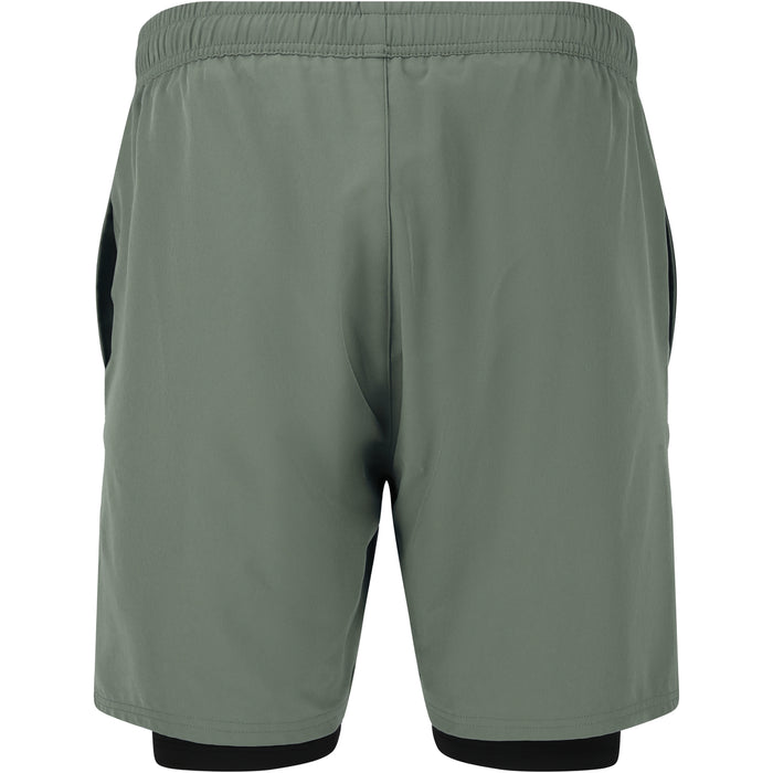 ENDURANCE Kros M 2-in-1 Shorts Shorts 3058 Balsam Green