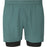ENDURANCE Kros M 2-in-1 Shorts Shorts 3100 Silver Pine