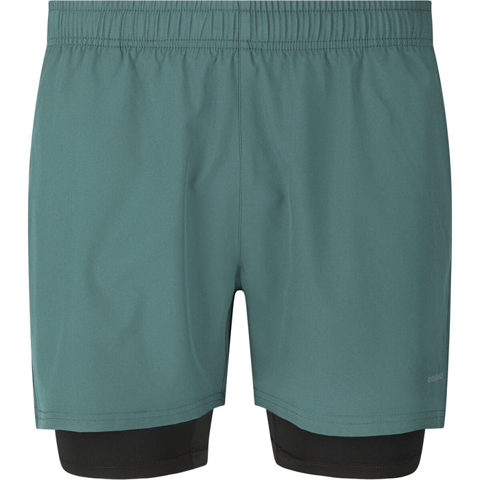 ENDURANCE Kros M 2-in-1 Shorts Shorts 3100 Silver Pine