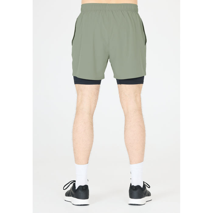 ENDURANCE Kros M 2-in-1 Shorts Shorts 3120 Shadow