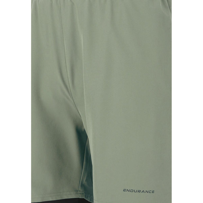 ENDURANCE Kros M 2-in-1 Shorts Shorts 3120 Shadow