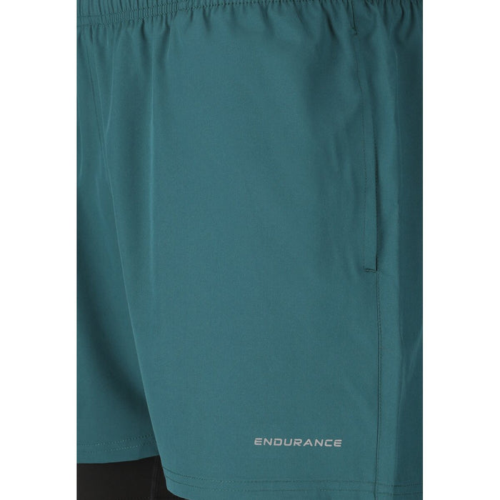 ENDURANCE Kros M 2-in-1 Shorts Shorts 3182 Dark Sea