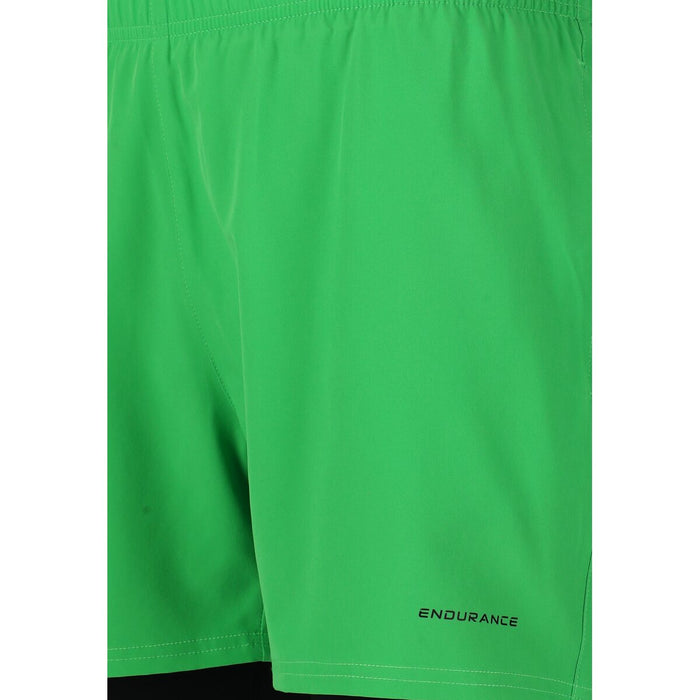 ENDURANCE Kros M 2-in-1 Shorts Shorts 3238 Island Green