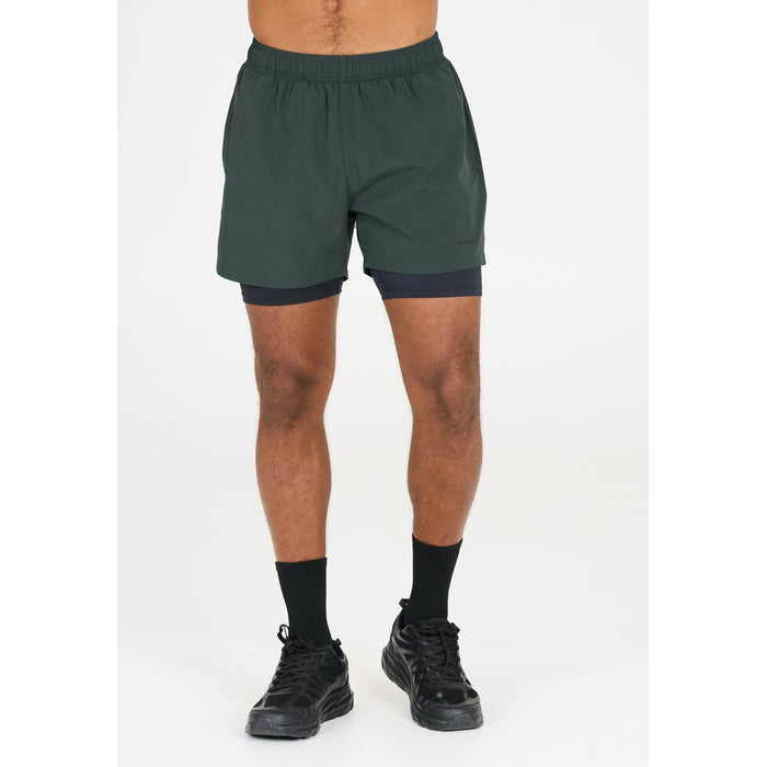 ENDURANCE Kros M 2-in-1 Shorts Shorts 3242 Dusty Forest