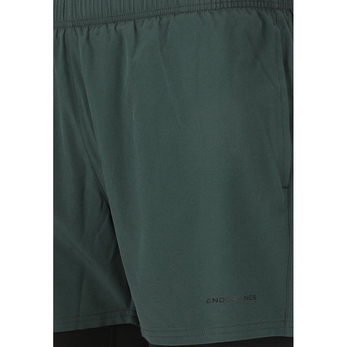 ENDURANCE Kros M 2-in-1 Shorts Shorts 3242 Dusty Forest
