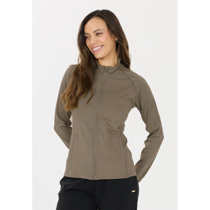 ATHLECIA Krosa W Full Zip Midlayer 1292 Greige